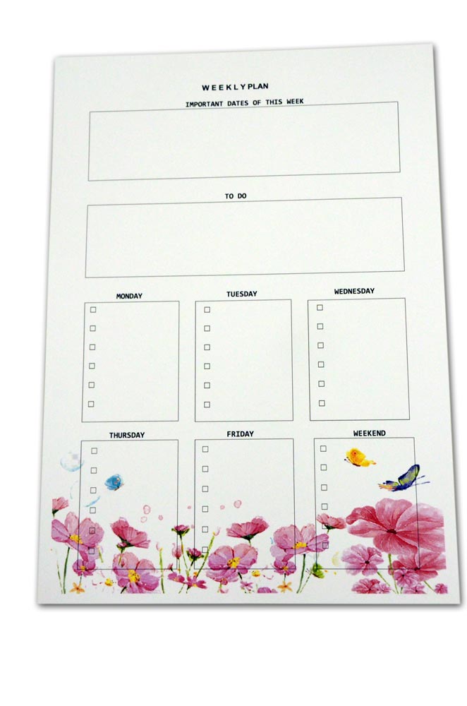 Weeklyplan
