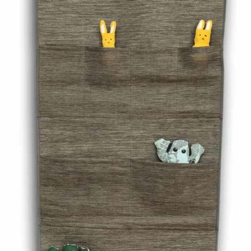 Recyceltes Sortiersystem gefüllt